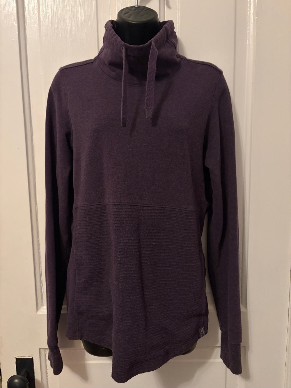 LL Bean Purple High Neck Pullover